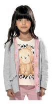 Jaqueta Blusa Cardigan Infantil Inverno Menina Tamanh 1 A 12 Jaqueta Blusa Cardigan Infantil Inverno Menina Tamanh 1 A 12