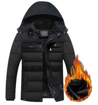 Jaqueta blusa de frio forrada em pelúcia para intenso baixas temperaturas - Inverno - Luzzany Brave