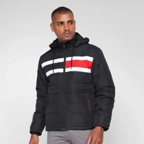 Jaqueta Bobojaco Apeluciada Puffer com Capuz Removível