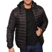 Jaqueta Bobojaco Masculino Impermeável Capuz Removível Inverno Preto P M G GG Jaqueta Bobojaco Masculino Impermeável Capuz Removível Inverno Preto P M G GG