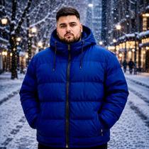 Jaqueta Bobojaco Plus Size Masculina Impermeável Capuz Removível Blusa De Frio Grande Do G1 Ao G5 Jaqueta Bobojaco Plus Size Masculina Impermeável Capuz Removível Blusa De Frio Grande Do G1 Ao G5