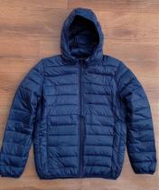 Jaqueta Bobojaco Preta Masculina para neve Inverno Corta Vento Acolchoada Nylon Frio - Bella