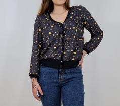 Jaqueta Bomber Astral 100% POLIESTER Blufera Jeans 21404-1 Jaqueta Bomber Astral 100% POLIESTER Blufera Jeans 21404-1
