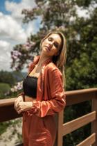 Jaqueta bomber cetim M Jaqueta bomber cetim M