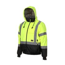 Jaqueta Bomber de segurança Pioneer Hi Vis impermeável para homens Jaqueta Bomber de segurança Pioneer Hi Vis impermeável para homens