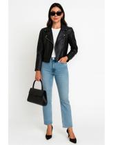Jaqueta Bomber Feminina material sintético Inverno R037 Jaqueta Bomber Feminina material sintético Inverno R037