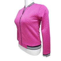 Jaqueta Bomber Infantil Feminina de Matelasse