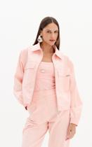 Jaqueta Bomber Manga Longa M G Lança Perfume Rosa tamanho:G