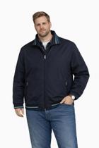 Jaqueta Bomber Masculina Plus Size Nylon US Top Leve com Zíper