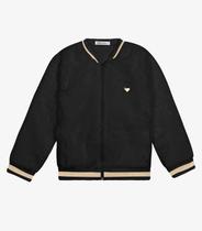Jaqueta Bomber Pelo Safira Trick Nick Preto Jaqueta Bomber Pelo Safira Trick Nick Preto
