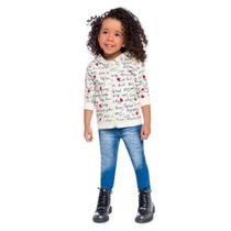 Jaqueta Brandili Em Moletom Menina Infantil