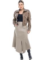 Jaqueta Brise Couro Legítimo Pele Mania - PJ2534