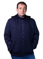 Jaqueta Broken Rules Plus Size Sarja Masculina 518012 Marinho Jaqueta Broken Rules Plus Size Sarja Masculina 518012 Marinho