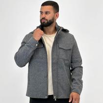 Jaqueta Broken Rules Tecido com Capuz Masculina Jaqueta Broken Rules Tecido com Capuz Masculina