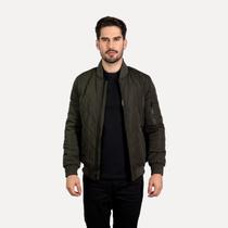 Jaqueta Calvin Klein Bomber Verde Oliva
