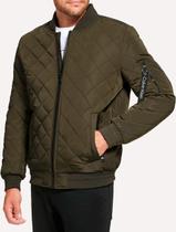 Jaqueta Calvin Klein Jeans Bomber CK Zip Verde Oliva