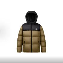 Jaqueta CAMEL 600+ Fill Power com capuz unissex tamanho XXXL