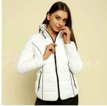 Jaqueta casaco blusa de frio inverno com capuz acolchoada