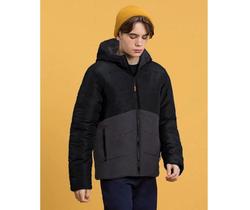 Jaqueta Casaco Puffer Juvenil Masculina Com Capuz Menino