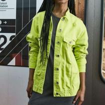 Jaqueta Colcci Sarja Verde Tiriva Jaqueta Colcci Sarja Verde Tiriva