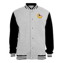 Jaqueta Colegial Moletom Masculina Feminina Lua Astronauta sem Bolso Jaqueta Colegial Moletom Masculina Feminina Lua Astronauta sem Bolso