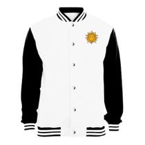 Jaqueta Colegial Moletom Masculina Feminina Sol Sem Bolso Jaqueta Colegial Moletom Masculina Feminina Sol Sem Bolso