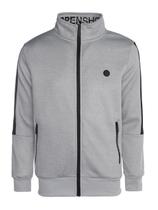 Jaqueta College Bolsos Zíper Masculina MESCLA Jaqueta College Bolsos Zíper Masculina MESCLA