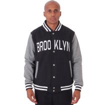 Jaqueta College Moletom Masculina M10 Hoop Brooklyn Jaqueta College Moletom Masculina M10 Hoop Brooklyn