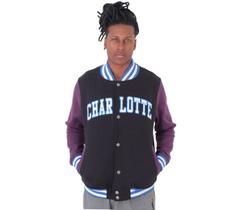 Jaqueta College Moletom Masculina M10 Hoop Charlotte Jaqueta College Moletom Masculina M10 Hoop Charlotte