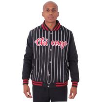Jaqueta College Moletom Masculina M10 Hoop Chicago Listrada