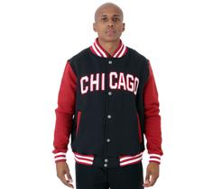 Jaqueta College Moletom Masculina M10 Hoop Chicago Jaqueta College Moletom Masculina M10 Hoop Chicago