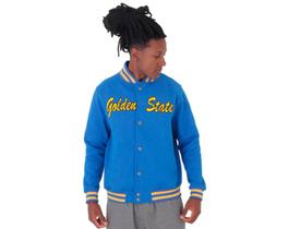 Jaqueta College Moletom Masculina M10 Hoop Golden State