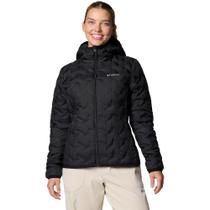 Jaqueta Columbia Delta Ridge II Down Hooded Preto Feminino Jaqueta Columbia Delta Ridge II Down Hooded Preto Feminino