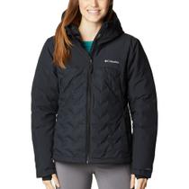 Jaqueta Columbia Down Grand Trek II Preto Feminino