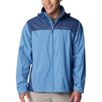 Jaqueta Columbia Glennaker Lake Rain Packable Azul Masculino