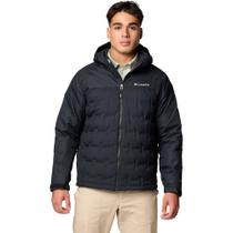 Jaqueta Columbia Grand Trek III Down Hooded Preto Masculino