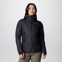 Jaqueta Columbia Heavenly Hood Preto Feminino Jaqueta Columbia Heavenly Hood Preto Feminino