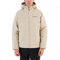Jaqueta Columbia Masculina Grand Trek II Down com Capuz Bege