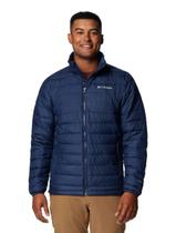 Jaqueta Columbia Masculina Powder Lite II Azul Marinho