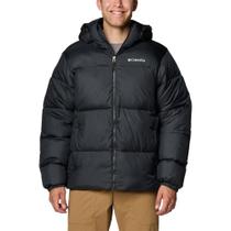Jaqueta Columbia Masculina Puffect Hooded II Preta