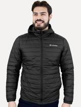 Jaqueta Columbia Masculina Silver Falls II Hooded Preta