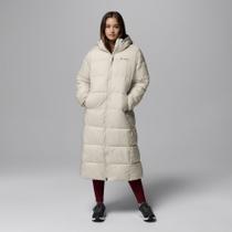 Jaqueta Columbia Puffect II Long Bege Feminino