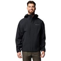 Jaqueta Columbia Rain Earth Explorer 2 Shell Preto Masculino Jaqueta Columbia Rain Earth Explorer 2 Shell Preto Masculino