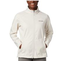 Jaqueta Columbia Softshell Feminina Creme Repelente A Água