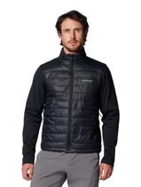 Jaqueta Columbia Tech Hybrid Softshell Preto Masculino Jaqueta Columbia Tech Hybrid Softshell Preto Masculino