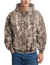 Jaqueta com capuz MSBESYOR masculina Camo Fleece Hunting Maple Leaf Jaqueta com capuz MSBESYOR masculina Camo Fleece Hunting Maple Leaf
