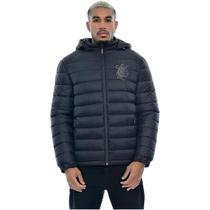 Jaqueta Corinthians Puffer Com Capuz Removível Masculino Jaqueta Corinthians Puffer Com Capuz Removível Masculino
