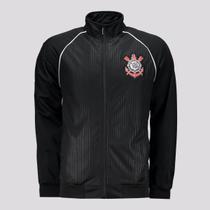 Jaqueta Corinthians Trilobal Escudo Preta