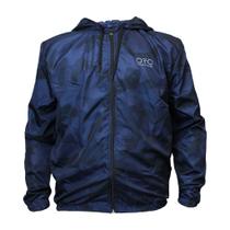 Jaqueta Corta Vento Camu Azul Repelente a Agua - Oro Adventure Jaqueta Corta Vento Camu Azul Repelente a Agua - Oro Adventure