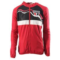 Jaqueta Corta Vento Casaco Masculino São Paulo Vermelho SPR Jaqueta Corta Vento Casaco Masculino São Paulo Vermelho SPR